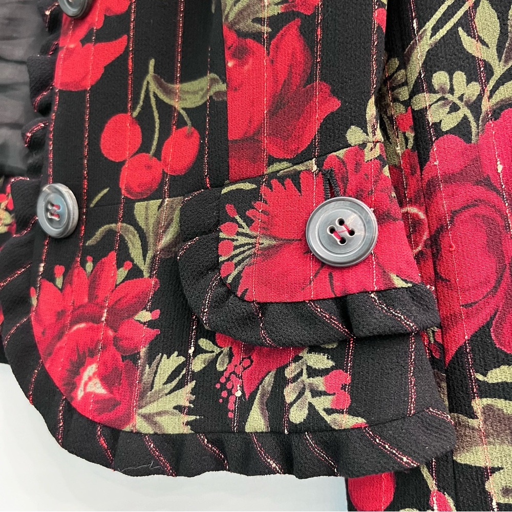 ESCADA flower/cherry jacket - Picture 6 of 8